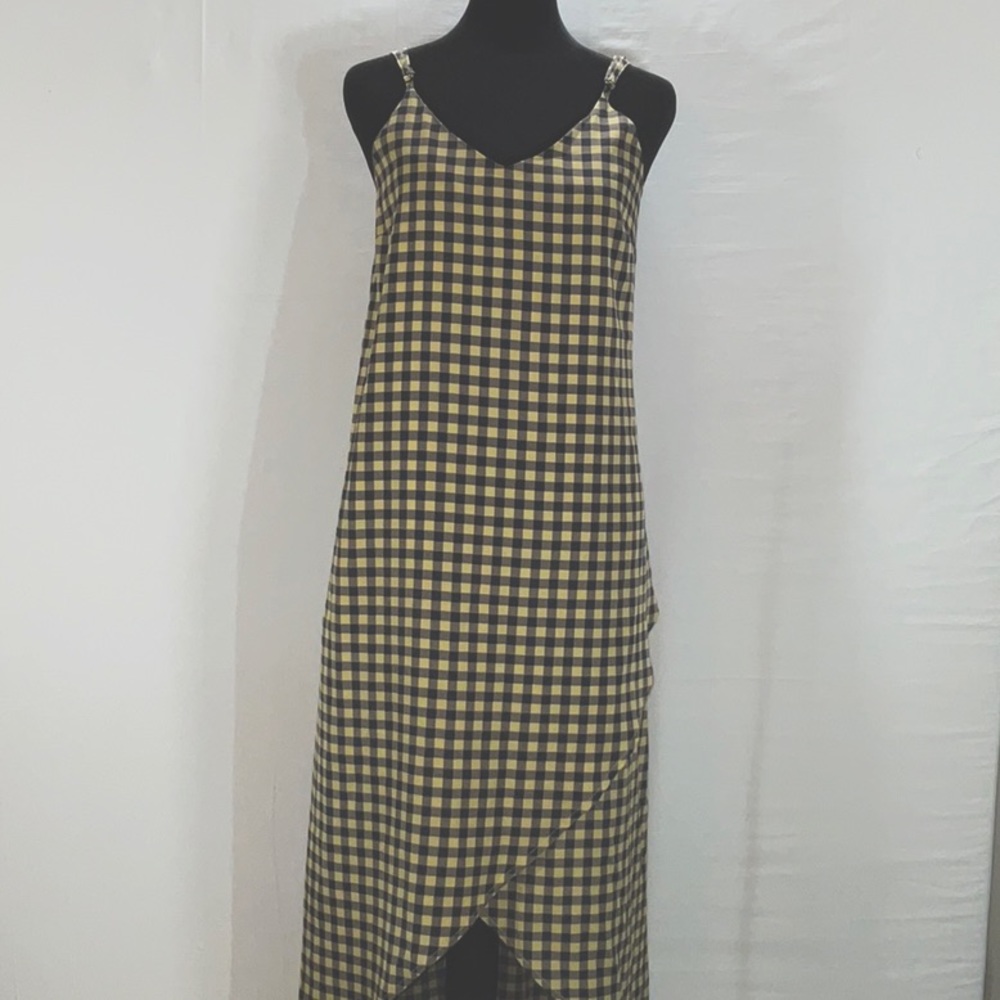 Lilbetter XL spaghetti strap navy & blue maxi sun dress. NWT.  Adjustable straps